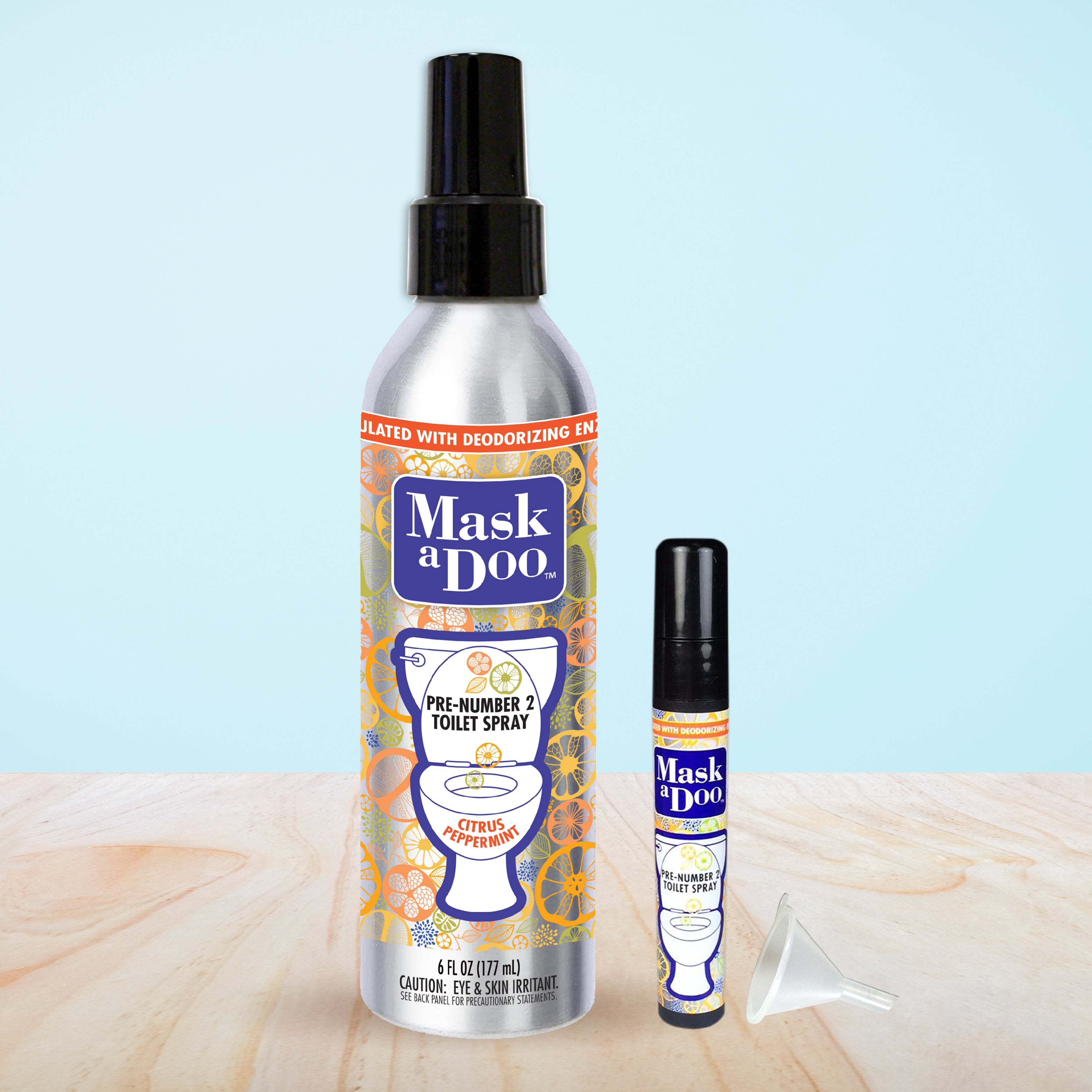 mask toilet spray teakwood and tobacco Mask Toilet Spray, Bathroom Deodorizer Air Freshener, Travel Size, 6 Reduced Vegan Made in USA Ingredients Desertcart Logo